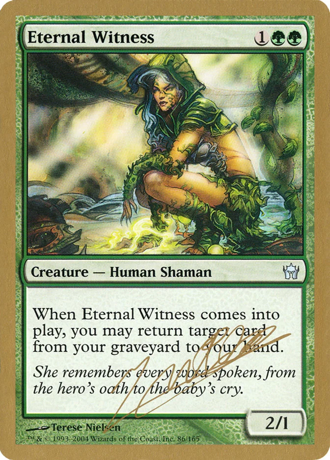 Eternal Witness 「WC04/jn86」「EN」