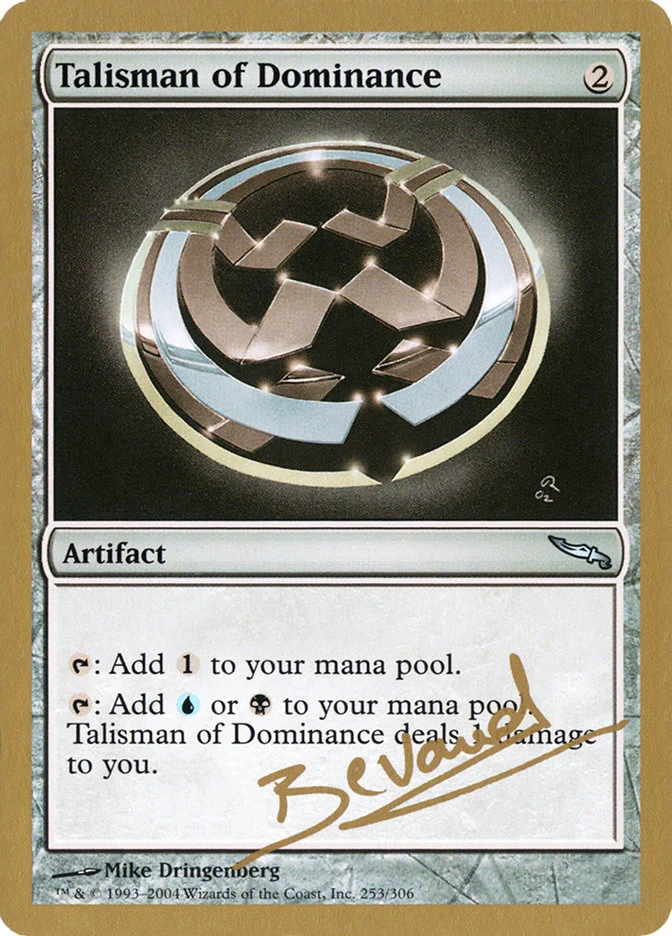 Talisman of Dominance 「WC04/mb253」「EN」