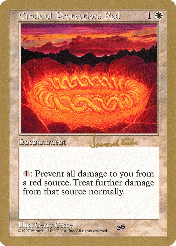 Circle of Protection: Red 「WC97/jk20sb」「EN」