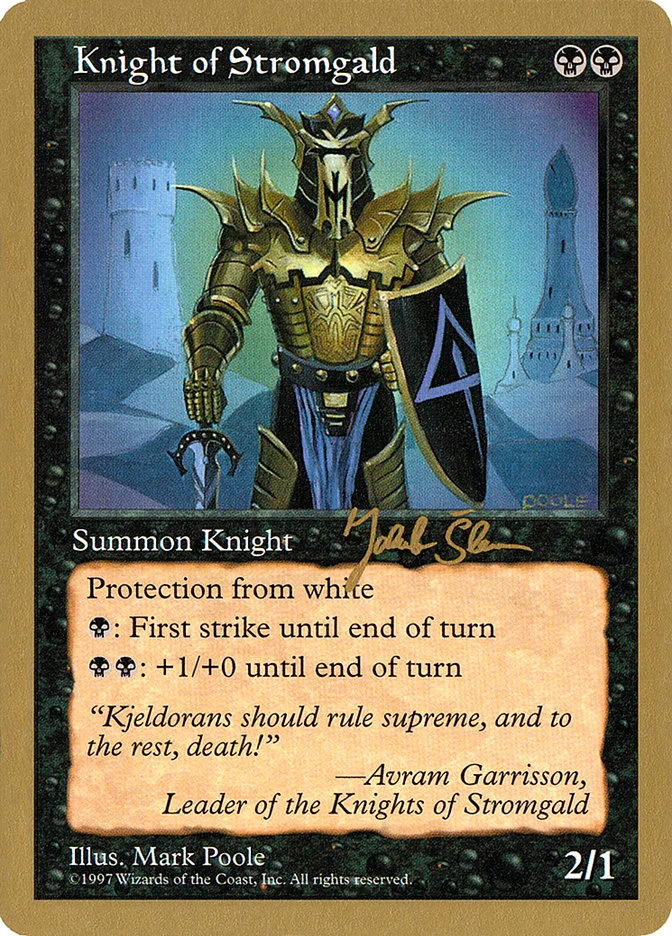 Knight of Stromgald 「WC97/js171」「EN」