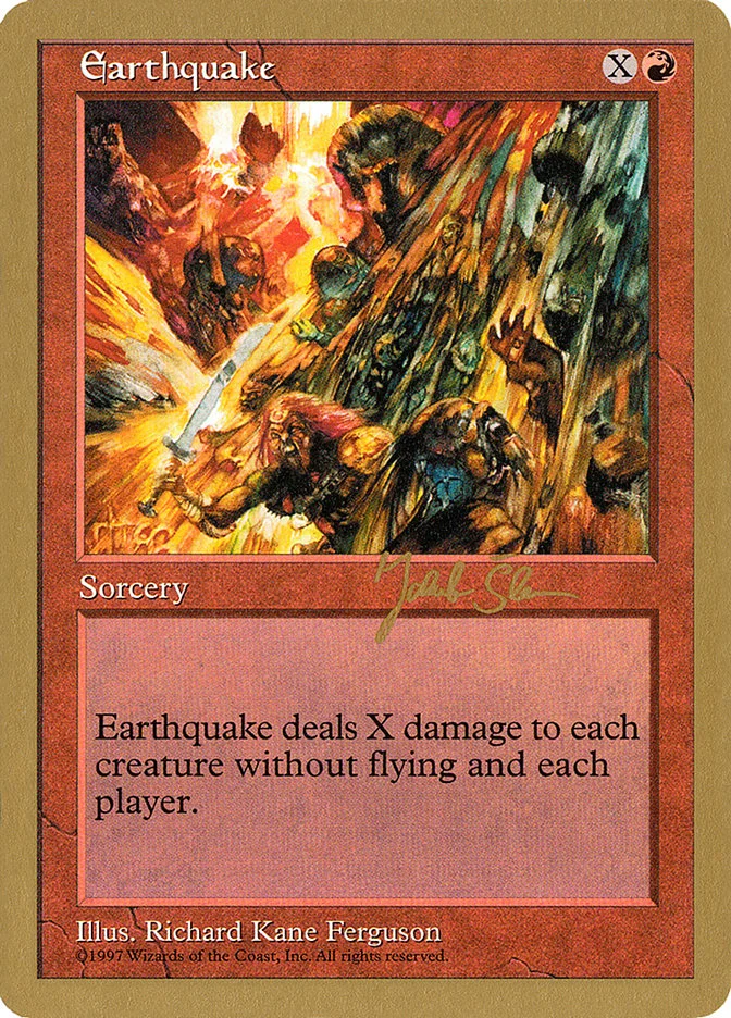 Earthquake 「WC97/js223」「EN」