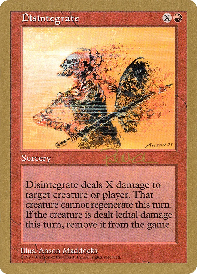 Disintegrate 「WC97/pm219」「EN」
