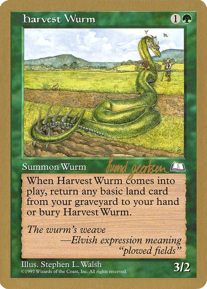 Harvest Wurm 「WC97/sg130」「EN」