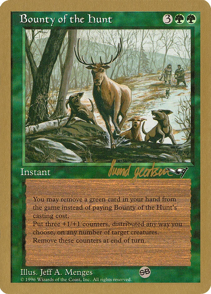Bounty of the Hunt 「WC97/sg85sb」「EN」