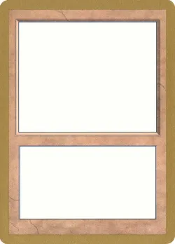 Blank Card #00 · Magic: The Gathering