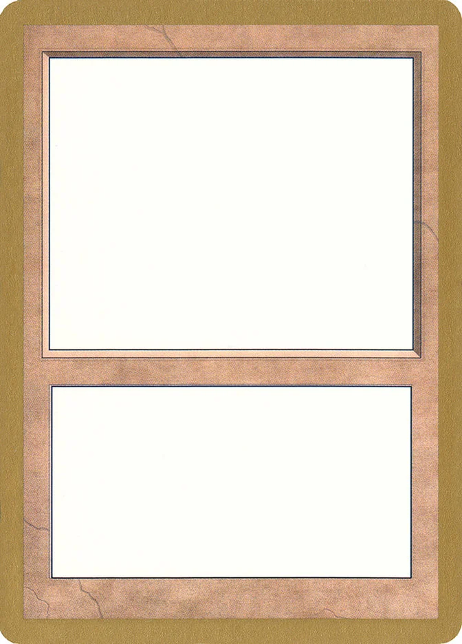 Blank Card 「WC98/00」「EN」
