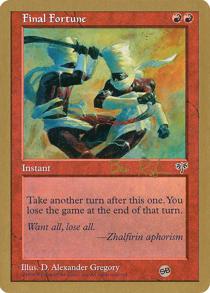 Final Fortune 「WC98/br174sb」「EN」