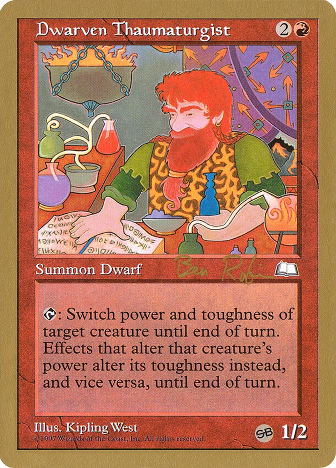Dwarven Thaumaturgist 「WC98/br98sba」「EN」