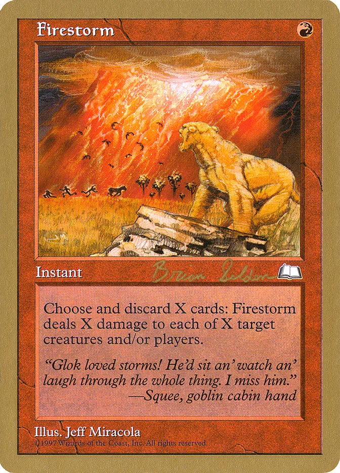 Firestorm 「WC98/bs101」「EN」