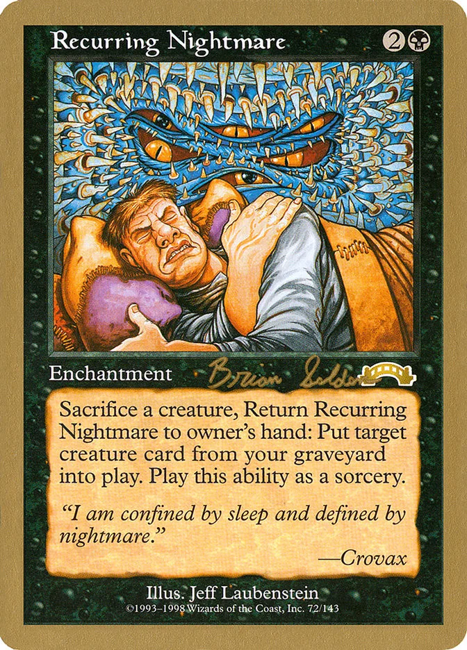Recurring Nightmare 「WC98/bs72」「EN」
