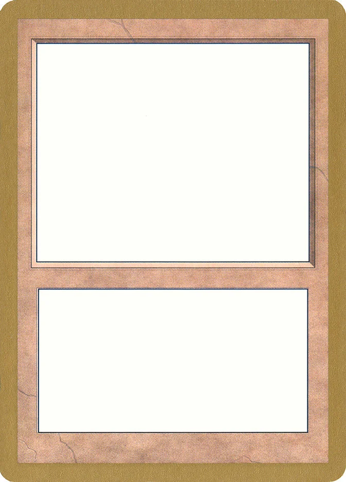 Blank Card 「WC99/00a」「EN」