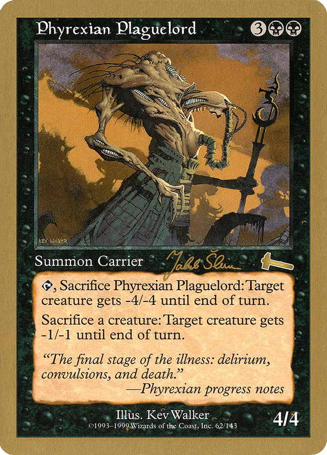 Phyrexian Plaguelord 「WC99/js62」「EN」