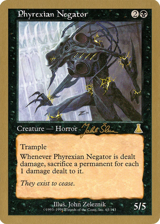 Phyrexian Negator 「WC99/js65」「EN」