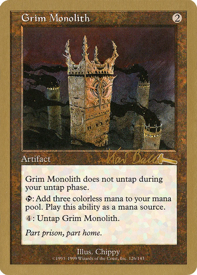 Grim Monolith 「WC99/kb126」「EN」