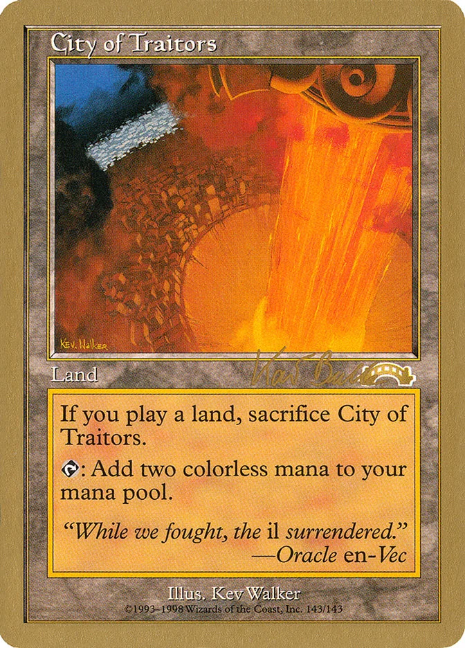City of Traitors 「WC99/kb143a」「EN」