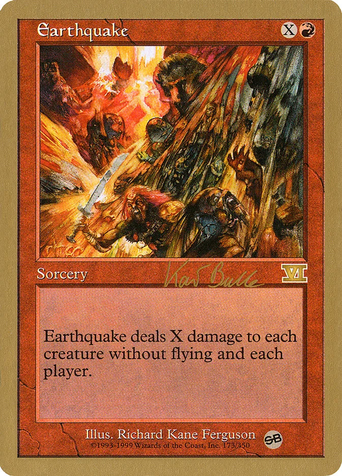 Earthquake 「WC99/kb173sb」「EN」