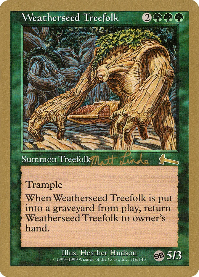 Weatherseed Treefolk 「WC99/ml116sb」「EN」