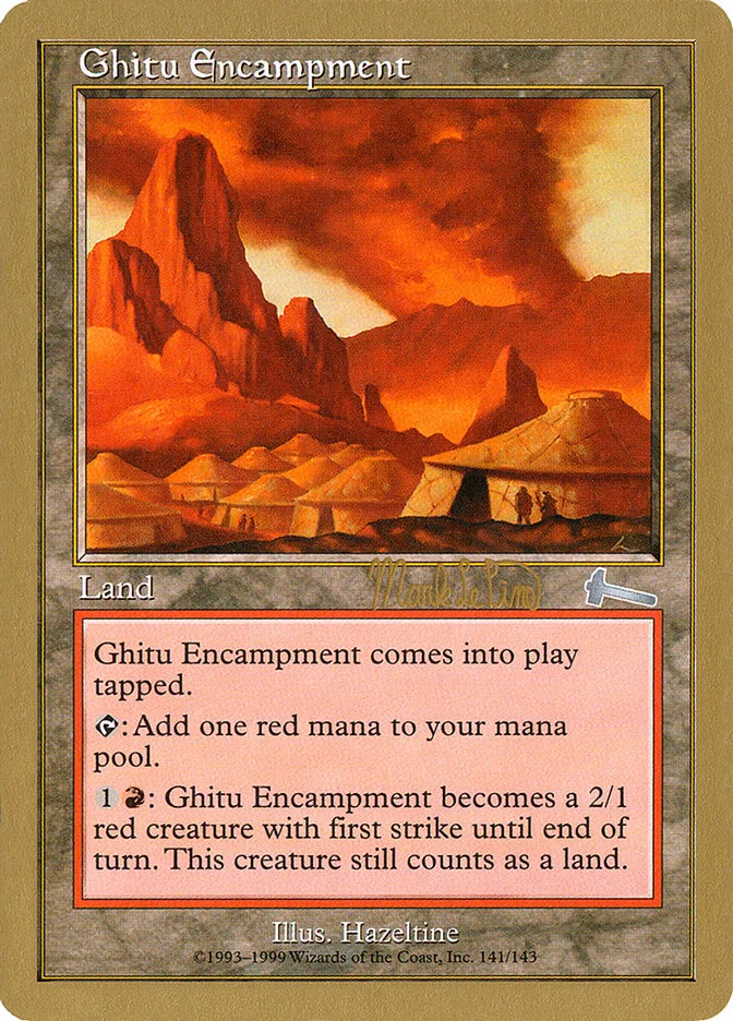 Ghitu Encampment 「WC99/mlp141」「EN」