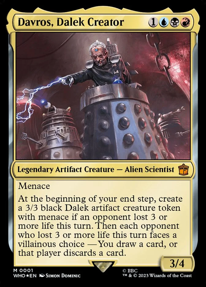 Davros, Dalek Creator 「WHO/1」「EN」