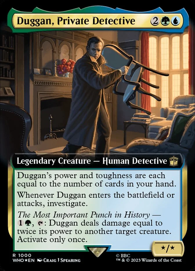 Duggan, Private Detective 「WHO/1000」「EN」