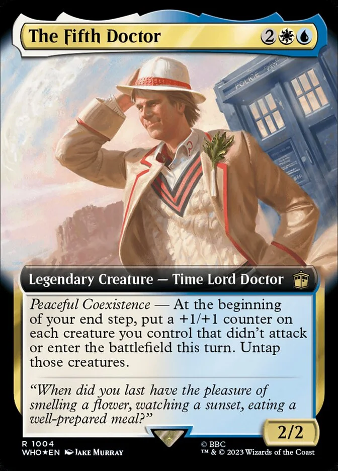 The Fifth Doctor 「WHO/1004」「EN」