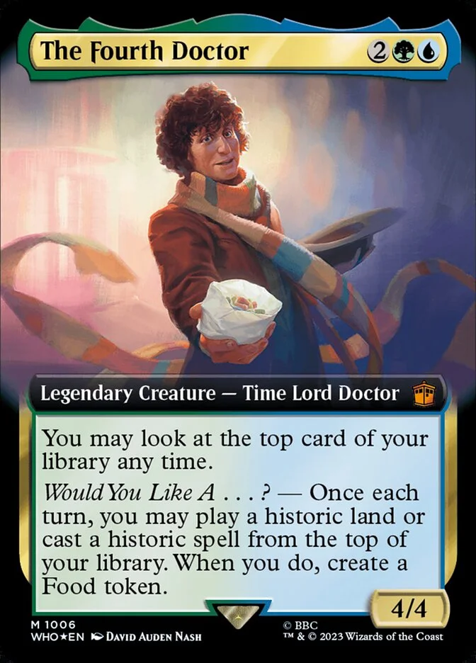 The Fourth Doctor 「WHO/1006」「EN」
