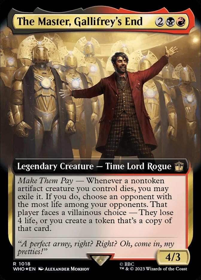 The Master, Gallifrey's End 「WHO/1018」「EN」