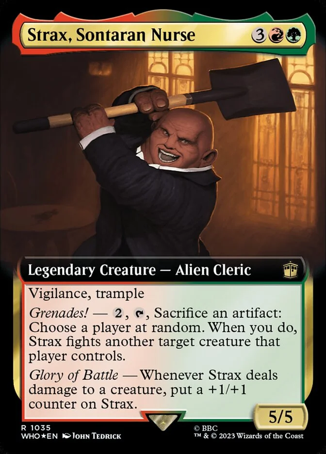 Strax, Sontaran Nurse 「WHO/1035」「EN」