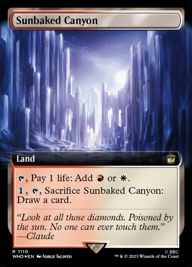 Sunbaked Canyon 「WHO/1110」「EN」