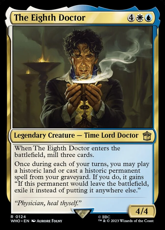 The Eighth Doctor 「WHO/124」「EN」