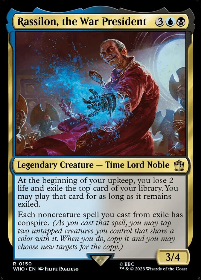 Rassilon, the War President 「WHO/150」「EN」
