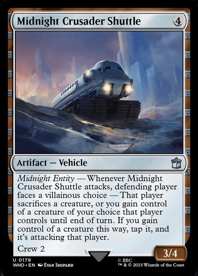 Midnight Crusader Shuttle 「WHO/179」「EN」