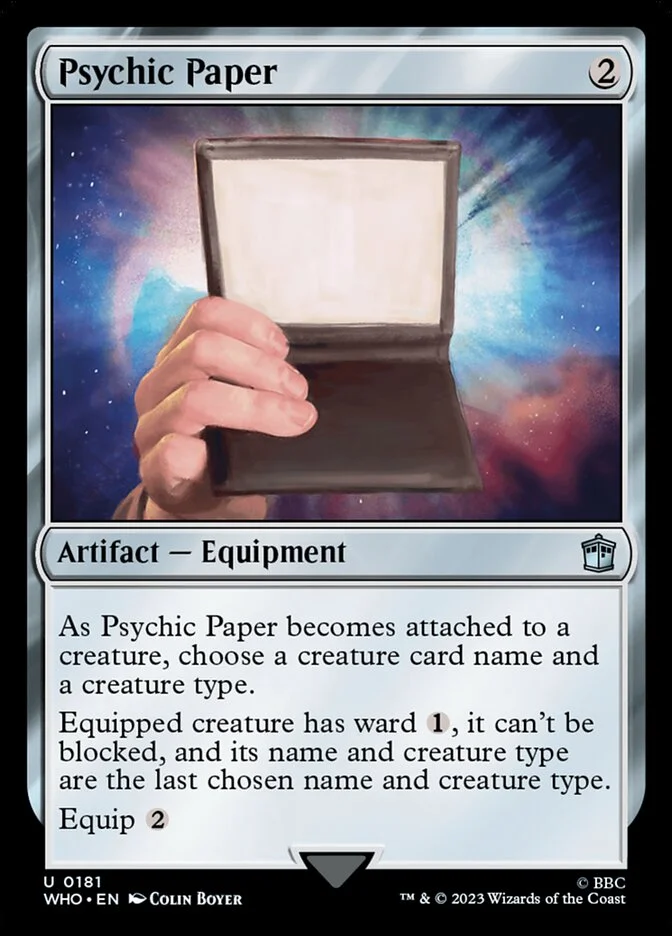 Psychic Paper 「WHO/181」「EN」