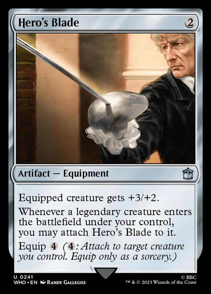 Hero's Blade 「WHO/241」「EN」