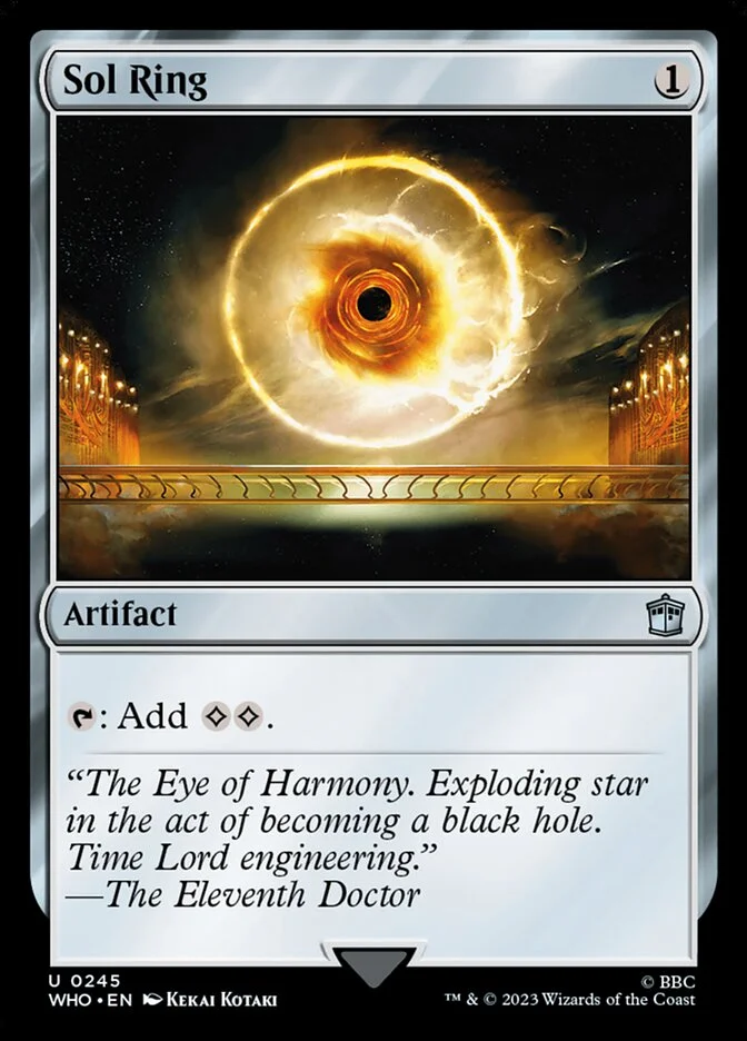 Sol Ring 「WHO/245」「EN」
