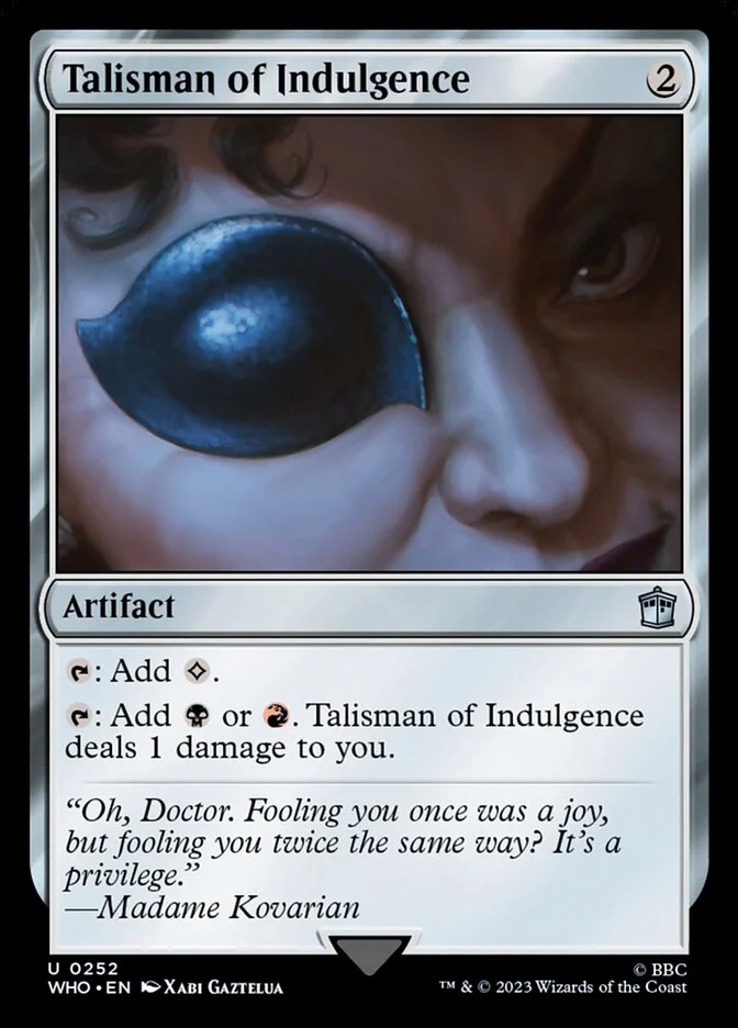 Talisman of Indulgence 「WHO/252」「EN」