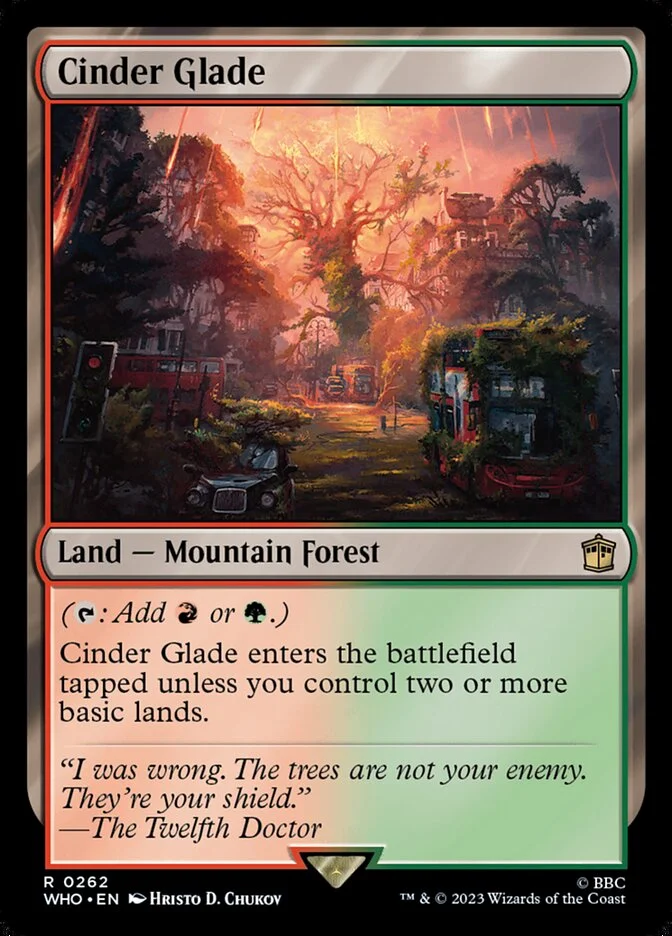 Cinder Glade 「WHO/262」「EN」