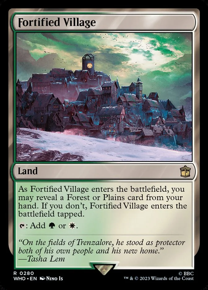 Fortified Village 「WHO/280」「EN」