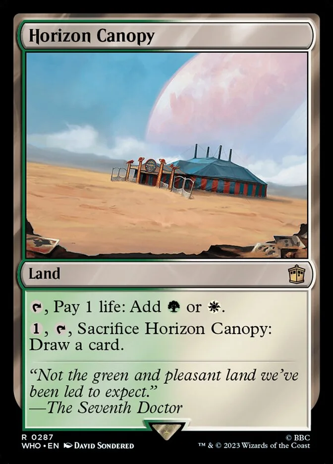 Horizon Canopy 「WHO/287」「EN」