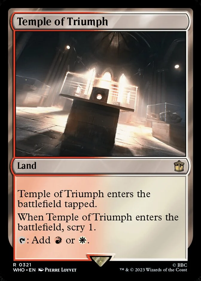 Temple of Triumph 「WHO/321」「EN」