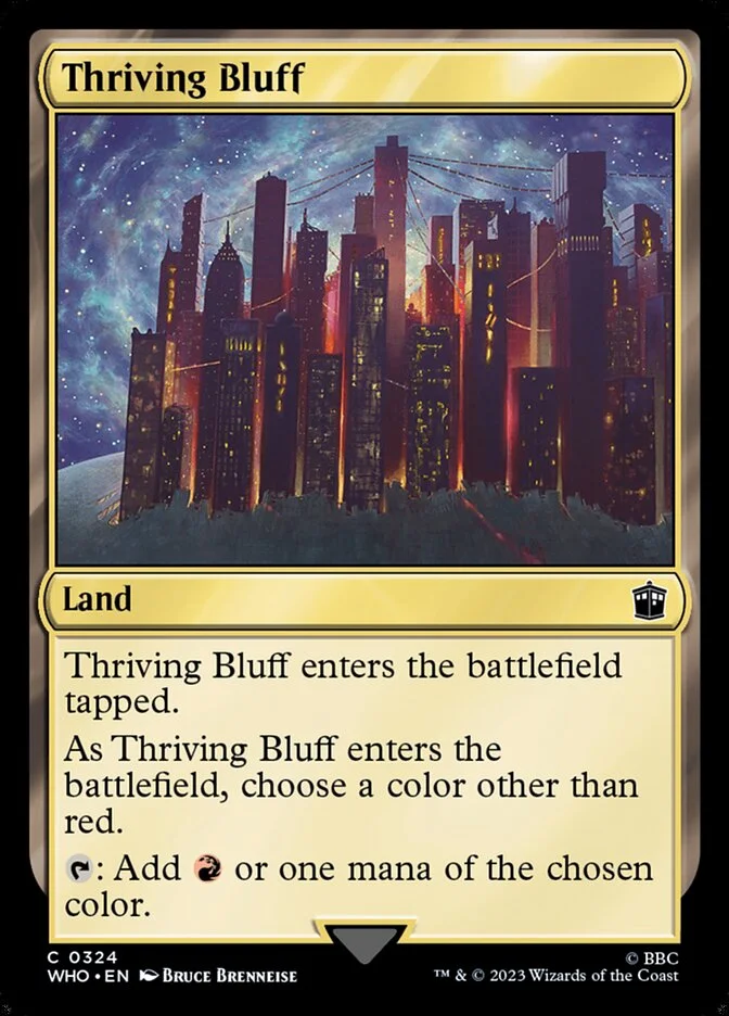 Thriving Bluff 「WHO/324」「EN」