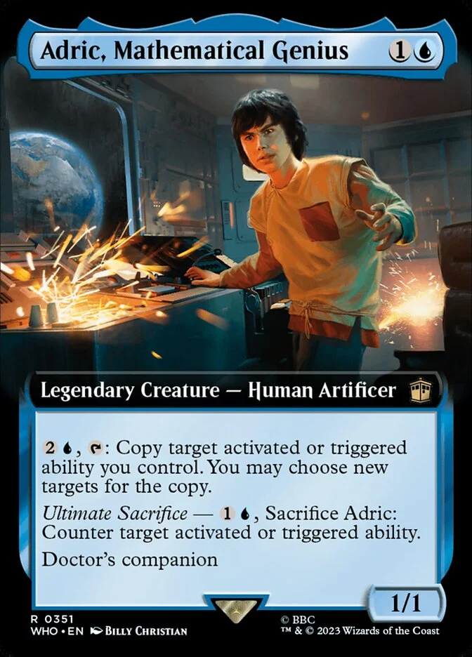 Adric, Mathematical Genius 「WHO/351」「EN」