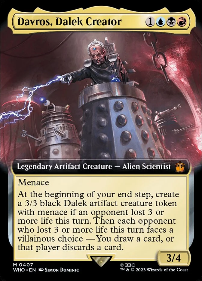 Davros, Dalek Creator 「WHO/407」「EN」