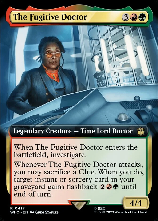 The Fugitive Doctor 「WHO/417」「EN」