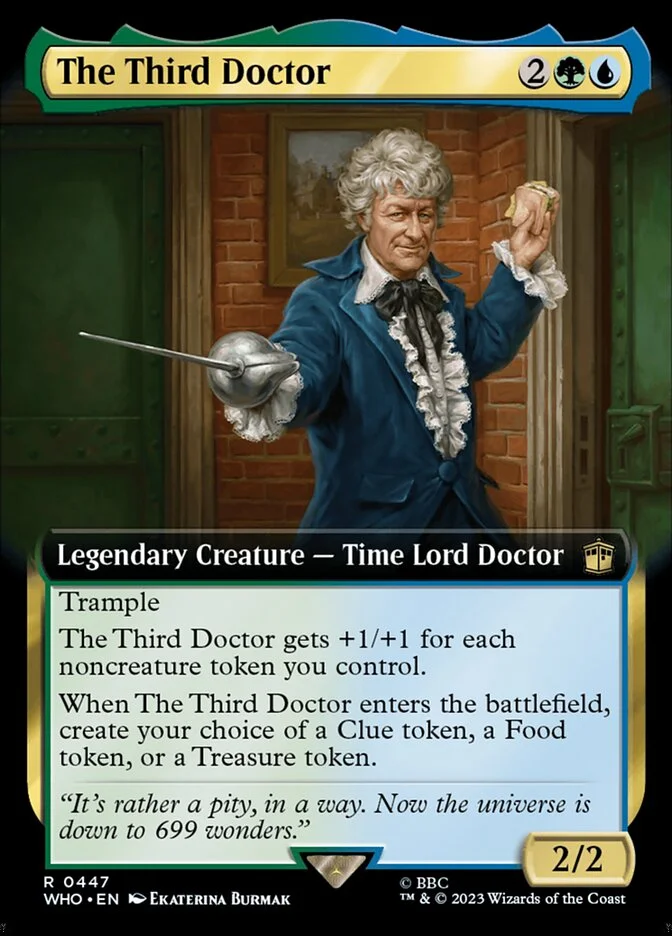 The Third Doctor 「WHO/447」「EN」