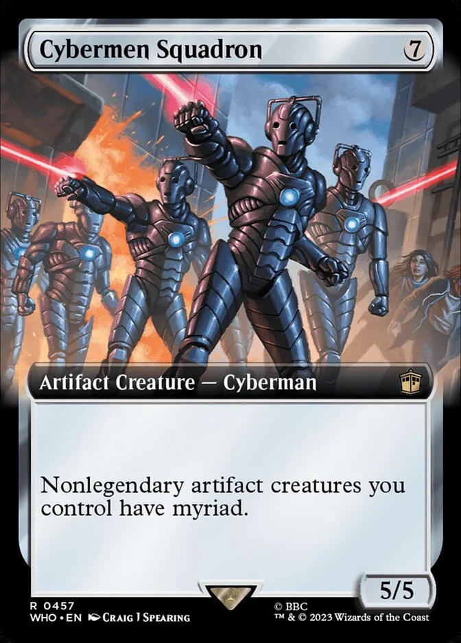 Cybermen Squadron 「WHO/457」「EN」