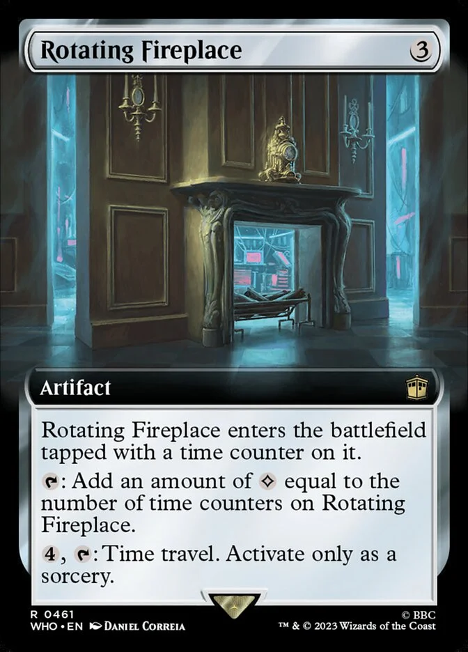Rotating Fireplace 「WHO/461」「EN」