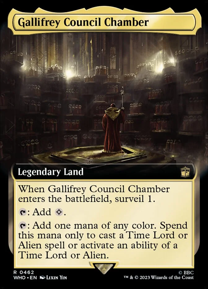 Gallifrey Council Chamber 「WHO/462」「EN」