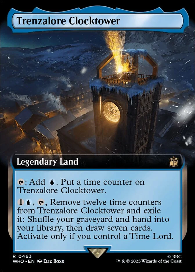 Trenzalore Clocktower 「WHO/463」「EN」