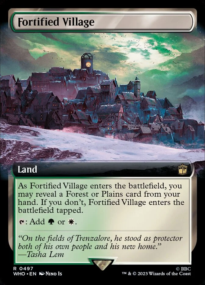Fortified Village 「WHO/497」「EN」